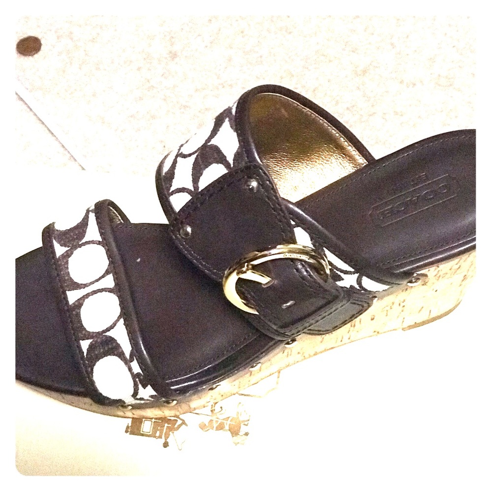 Coach wedges
